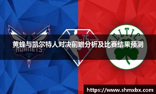黄蜂与凯尔特人对决前瞻分析及比赛结果预测